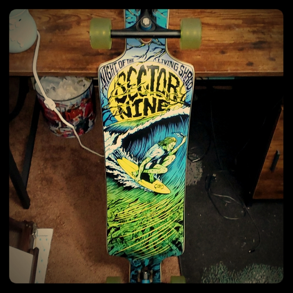 Sector 9, drop through long board, 42"